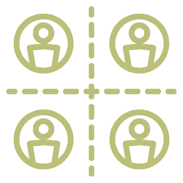 Segmentation - created by Justin Blake from Noun Project